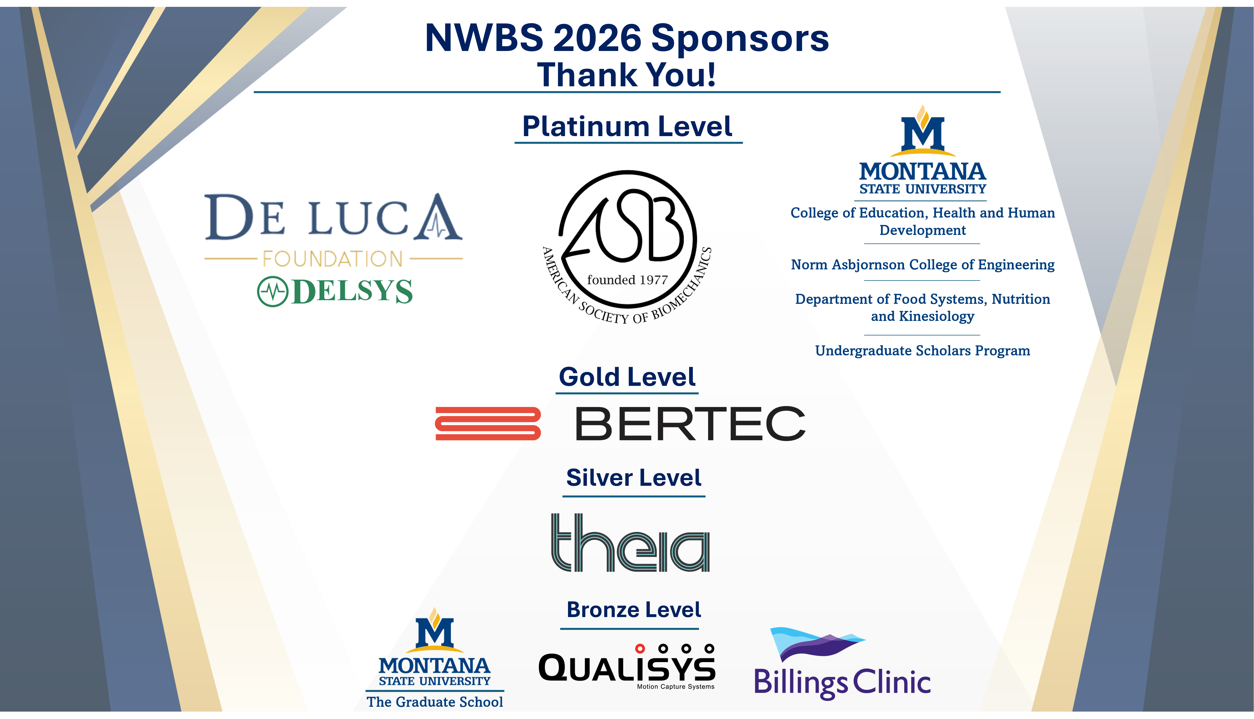 NWBS 2026 Sponsors NWBS 2026 Sponsors