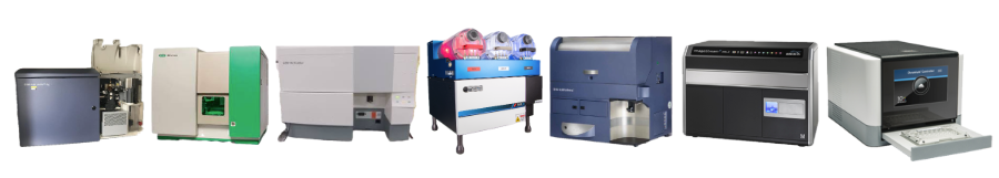 all CAC Instruments side by side