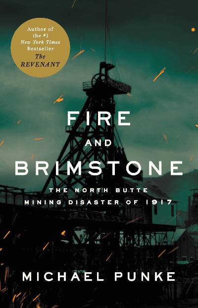 Cover of the book "Fire and Brimstone" by Michael Punke.