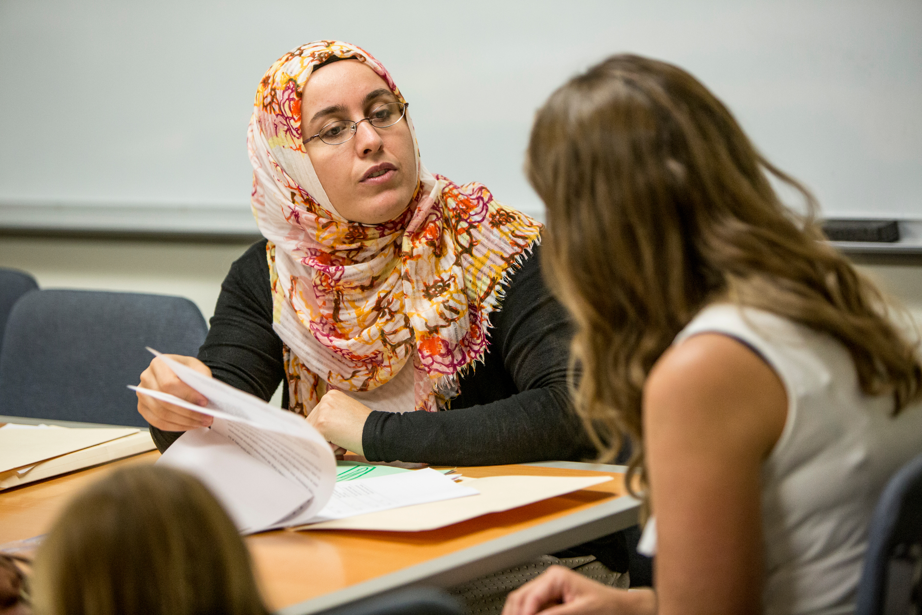 MSU students study together.