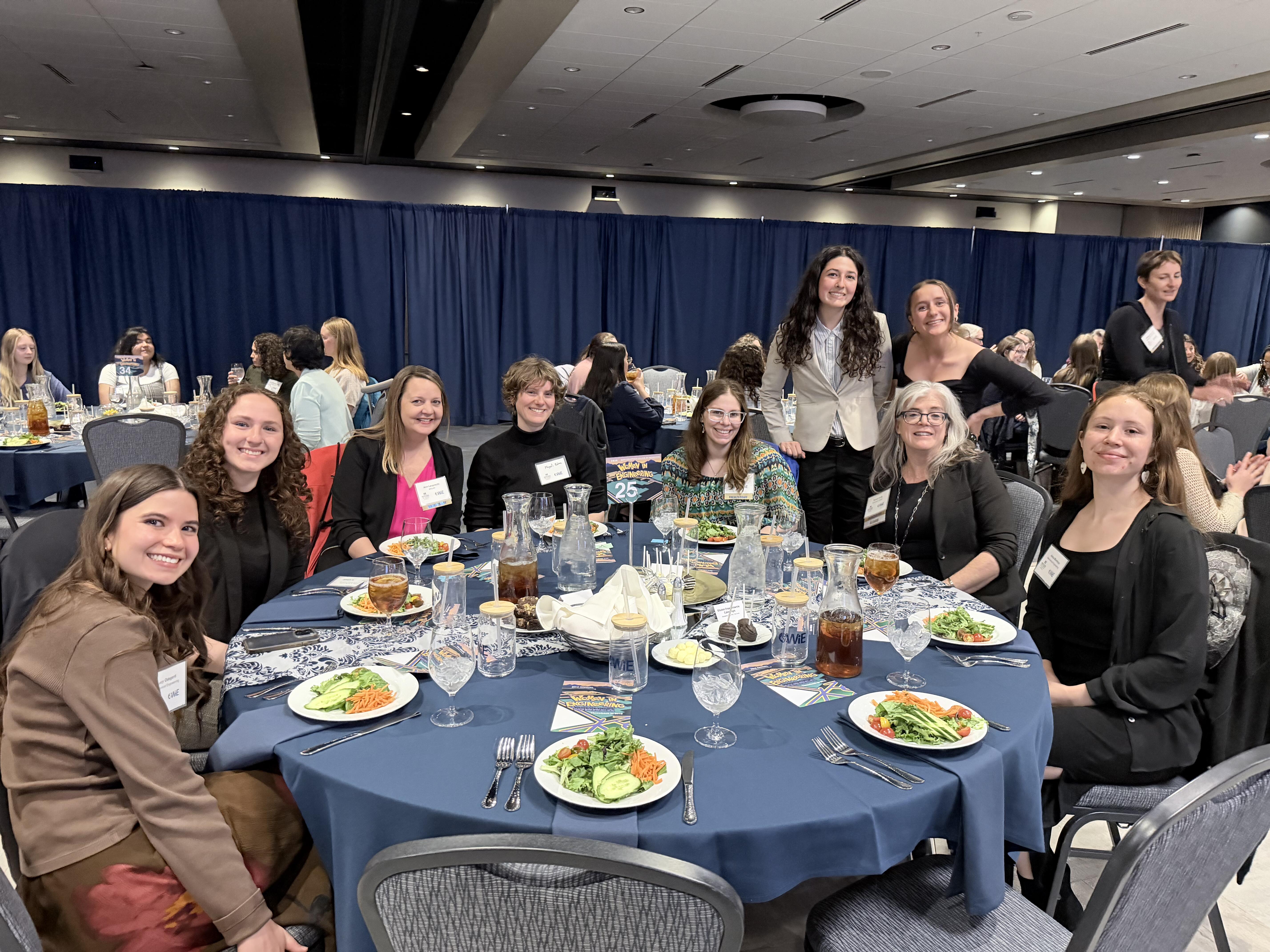 Susan at WIE Dinner
