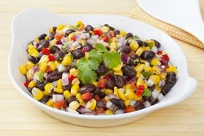 Black bean and corn salad