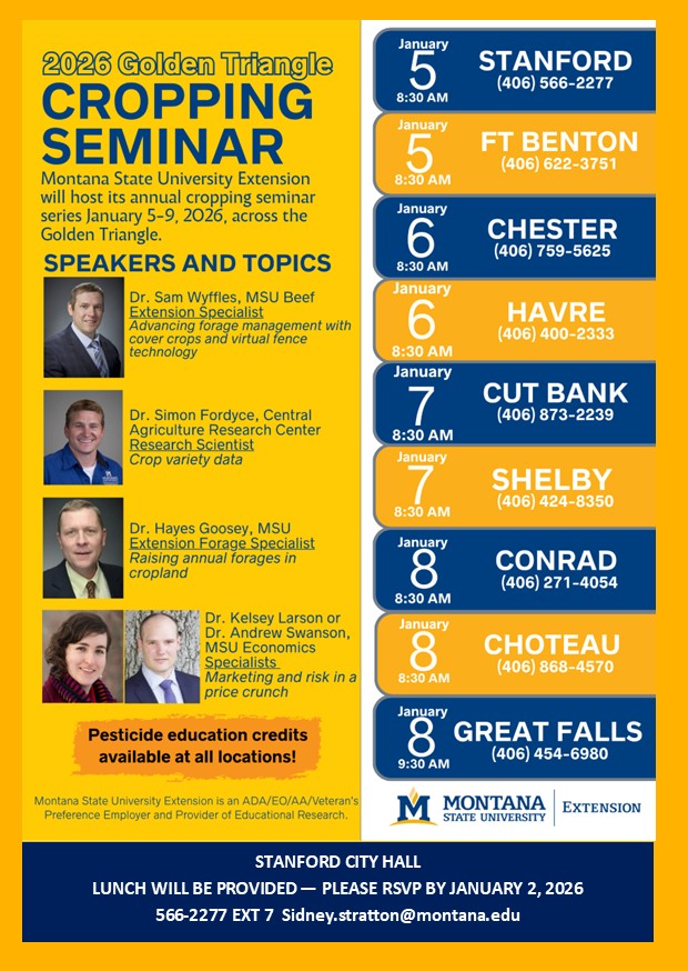 2026 Golden Triangle Cropping Seminar Flyer 2026 Golden Triangle Cropping Seminar Flyer