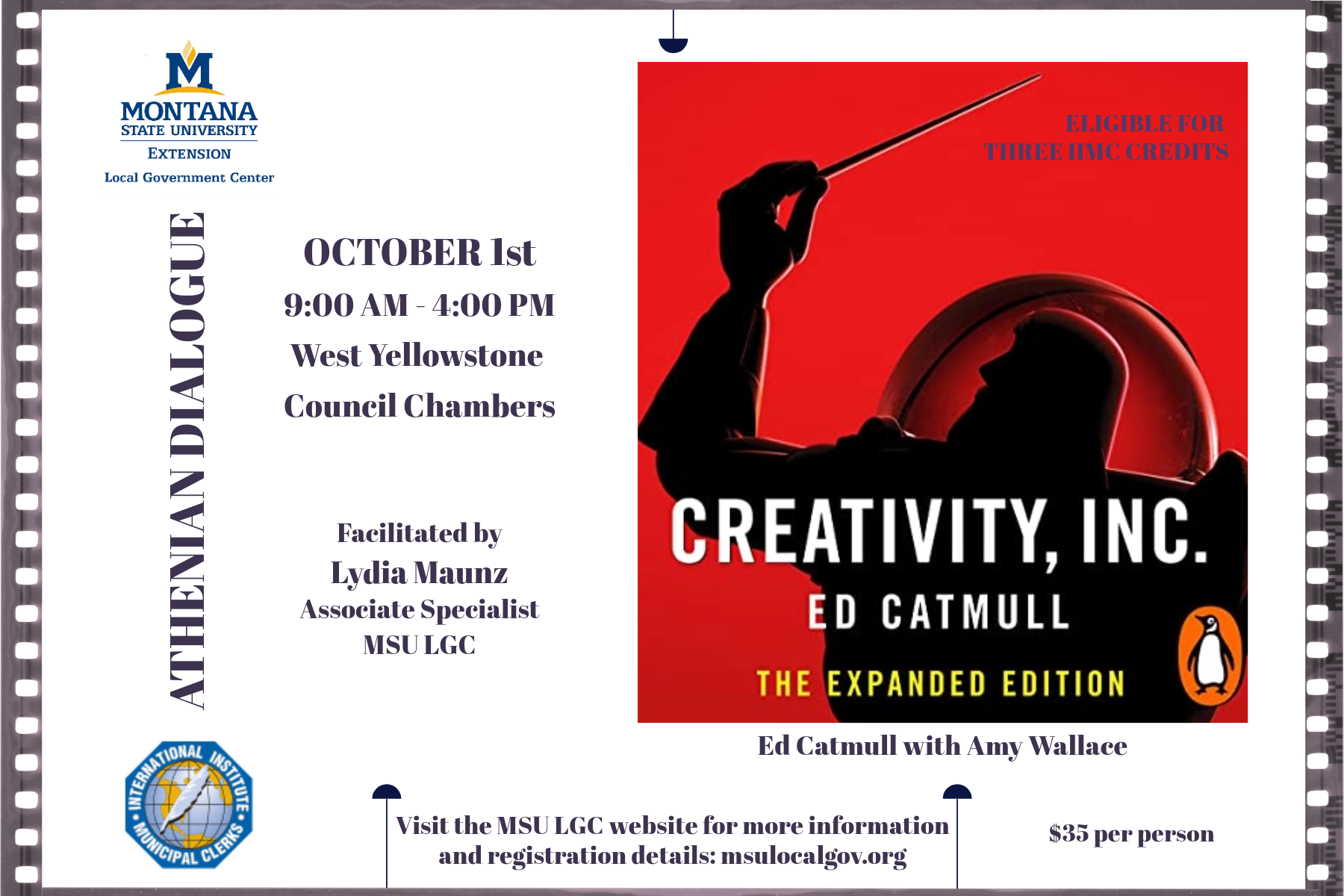 Creativity, Inc AD flier