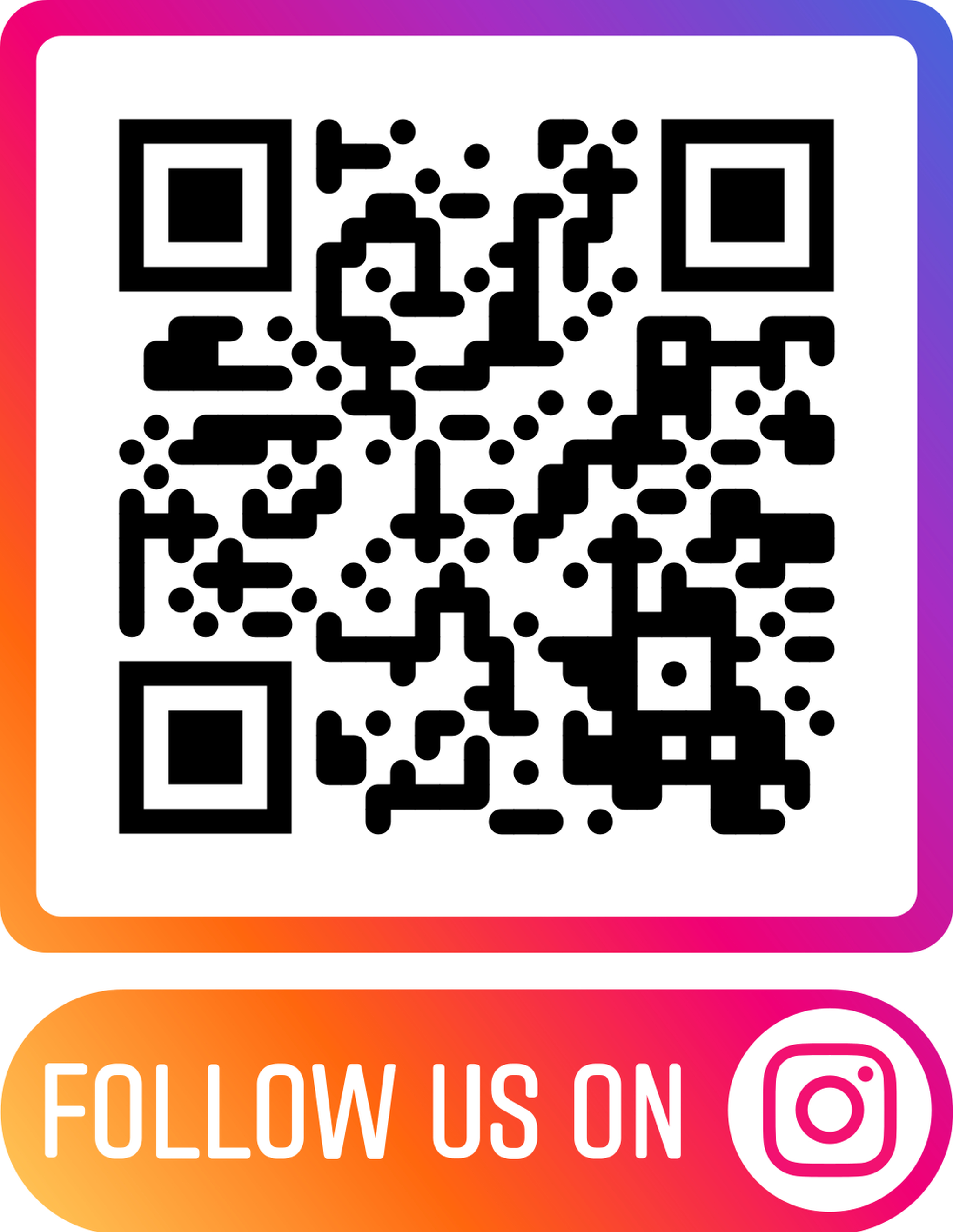 a qr code to follow OCSL on instagram