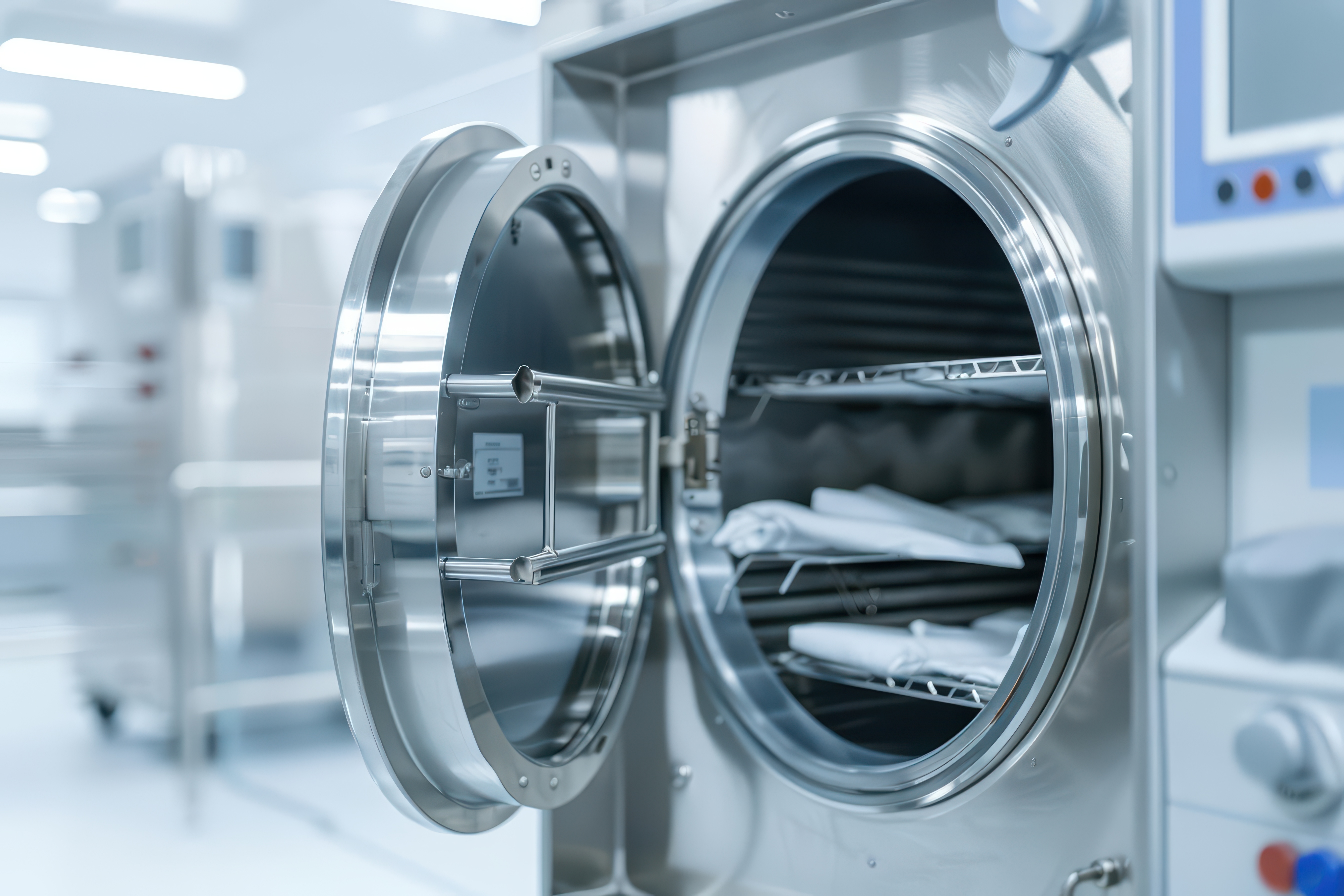 autoclave in lab