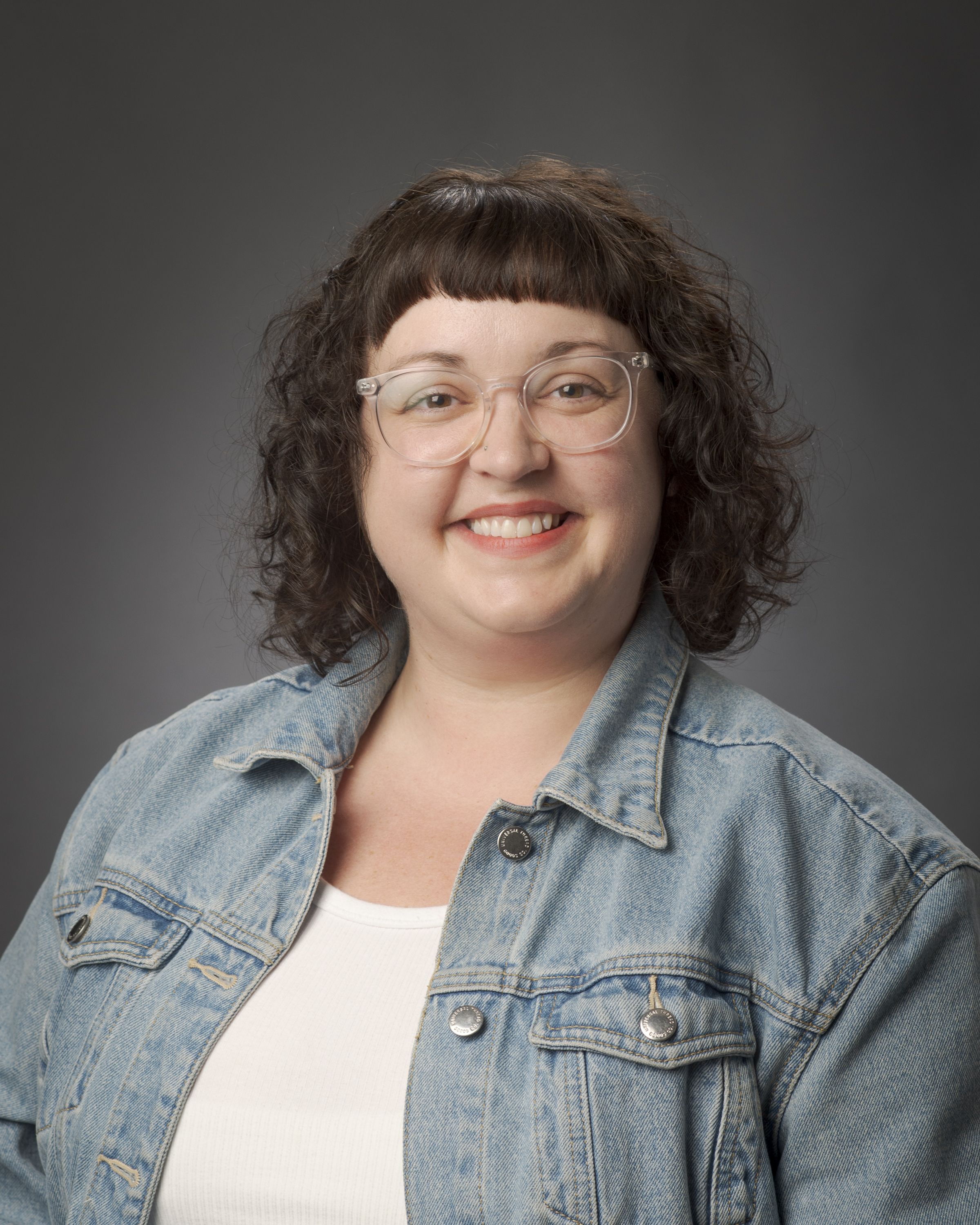 Photo of woman wearing glasses